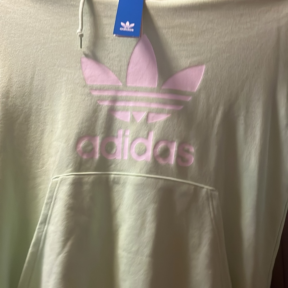 Adidas Original Trefoil Hoodie Size Large - Picture 2 of 3